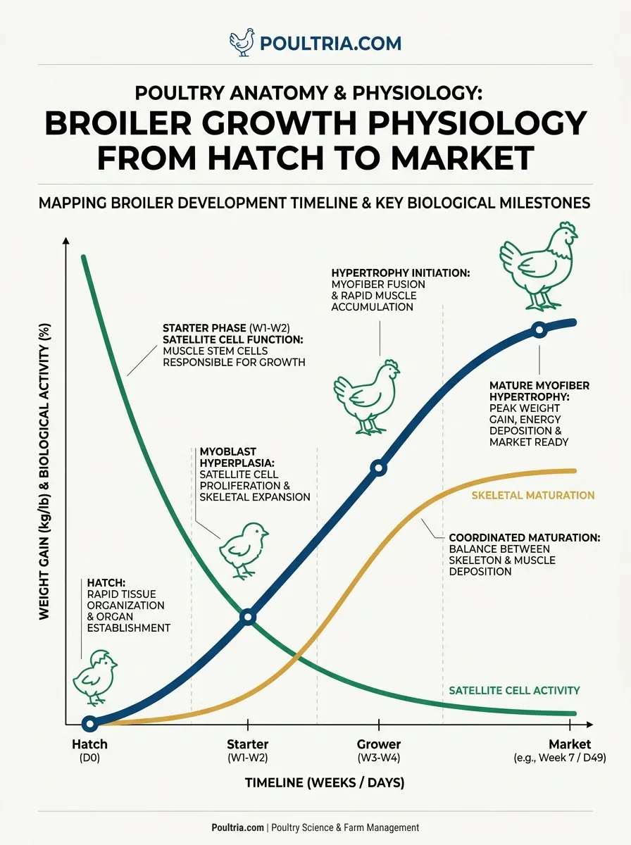 Growth Physiology (Hatch to Market) scientific poster breakdown