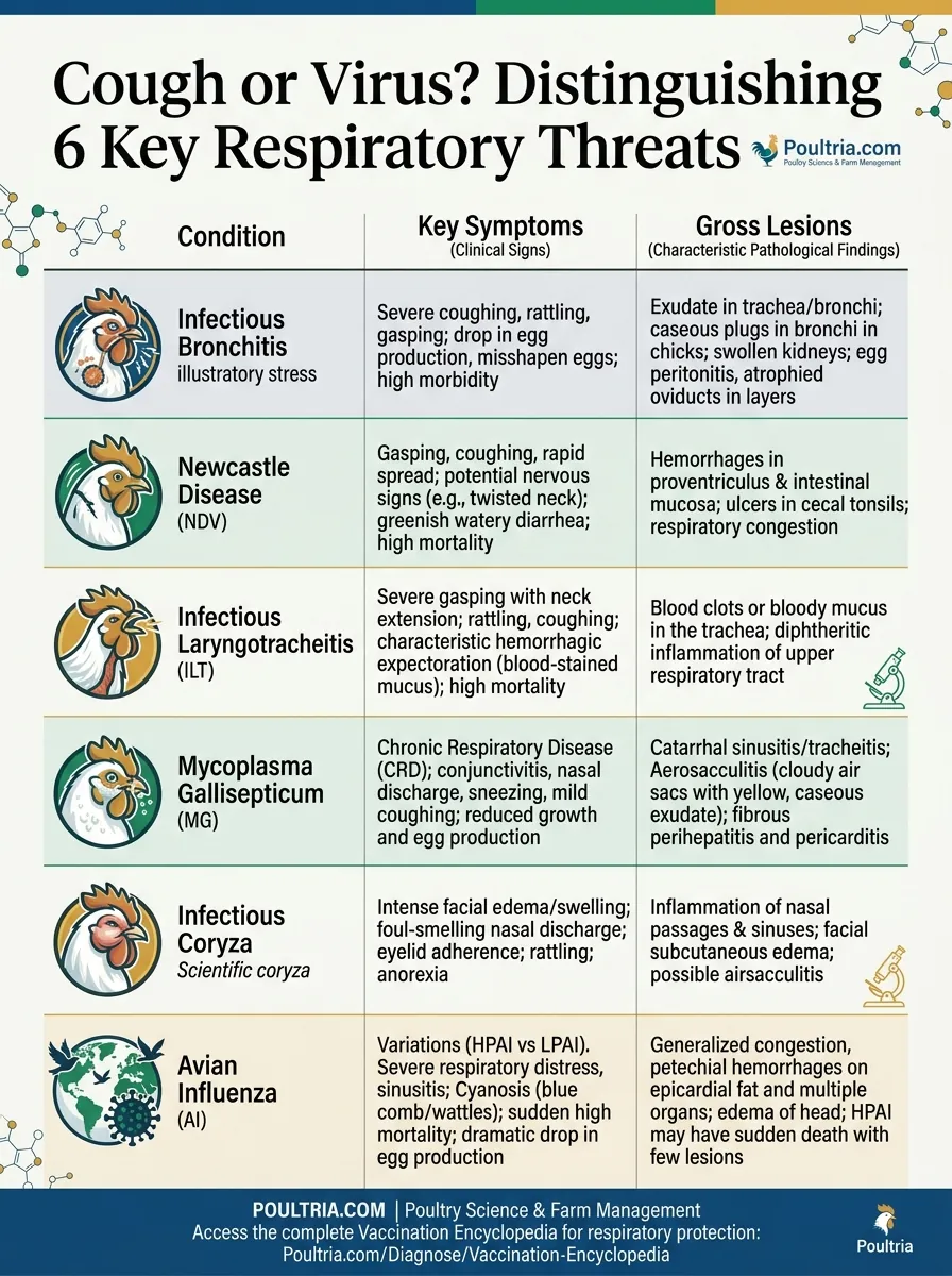 Infectious Bronchitis (IBV Strains) scientific poster breakdown